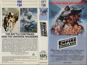 Empire Strikes Back VHS Cover