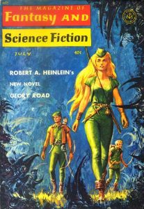 Cover of the first part published, Magazine of Fantasy & Science Fiction, July 1963.