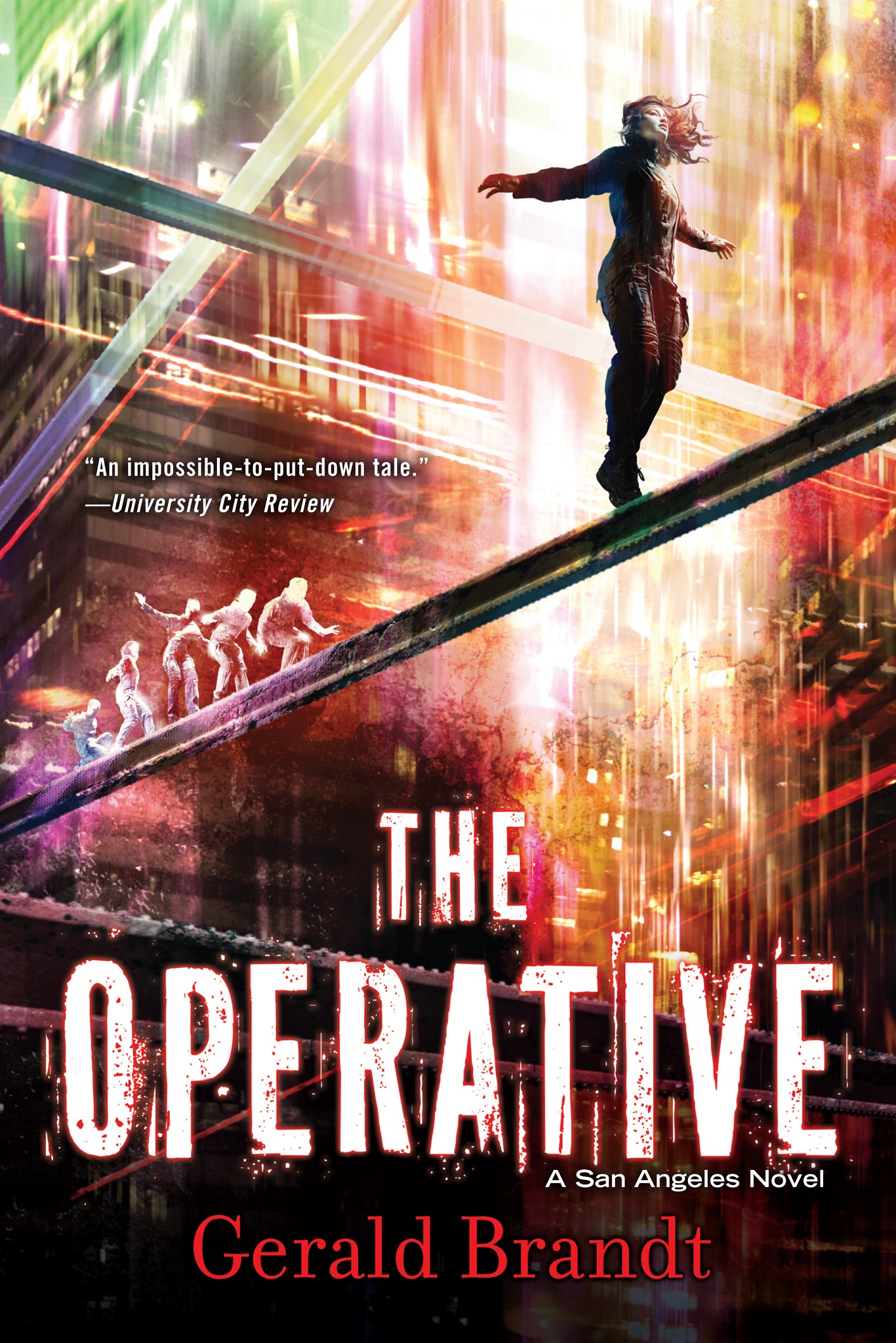 Cover reveal and exclusive excerpt from Gerald Brandt’s The Operative