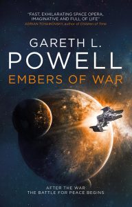 Cover (Dark grey) shows a spacecraft powering away from planet and its orbiting moon.