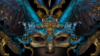THE MASK OF MIRRORS by M.A. Carrick (Rook & Rose, Book 1)