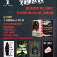 NYCC 2026 – Embracing the Horror: Modern Masters (Jones, LaRocca, Martell, Singer, Spratford, & Triana)